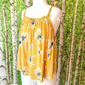 O'Neill Golden Yellow Floral Cami